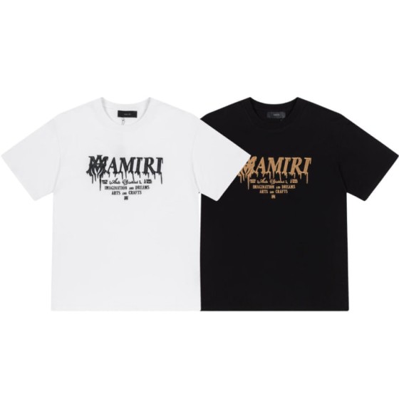 AMIRI Arts & Crafts Drip Logo T-Shirt